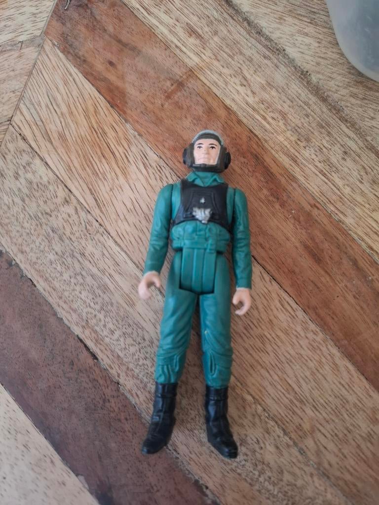 Vintage actiefiguur piloot - a wing, Ophalen of Verzenden, Gebruikt