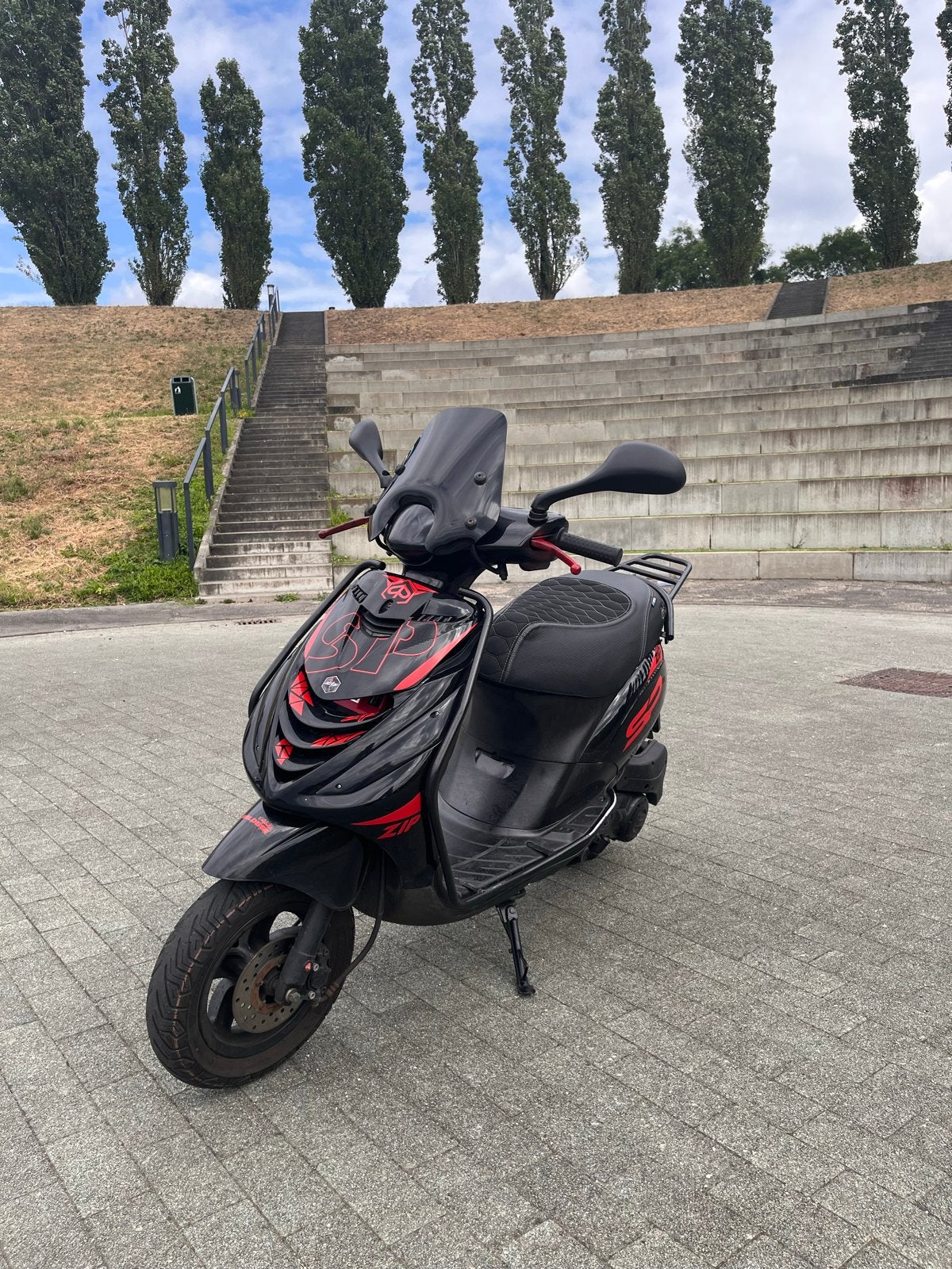 Piaggio Zip E4 IGET 2018, Ophalen, Gebruikt, Benzine, Zip