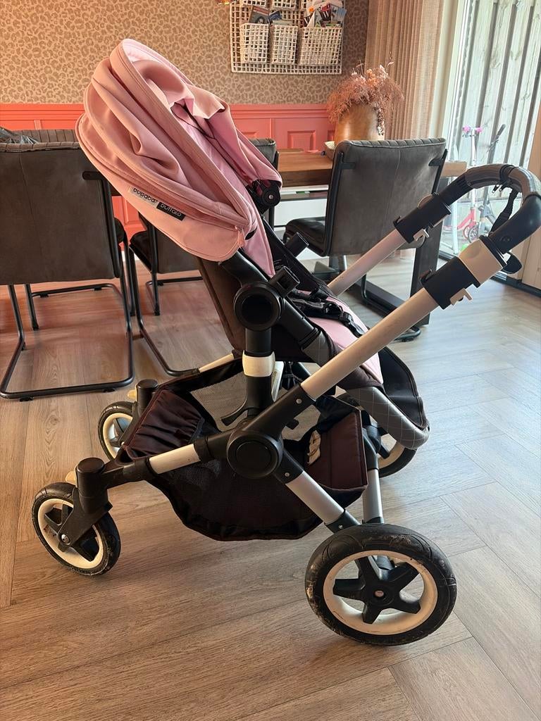 Bugaboo buffalo kinderwagen - Roze, Ophalen, Gebruikt, Bugaboo, Combiwagen