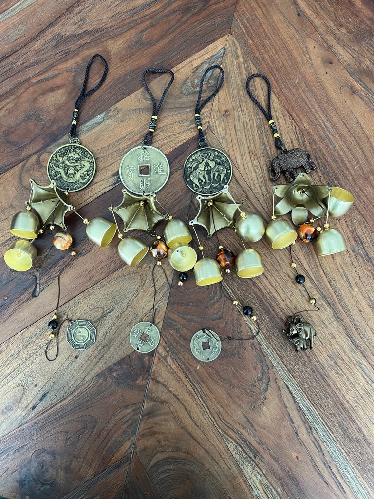 Oosterse geluks windgong wind gong, Verburgt Vintage, Nieuw, Ophalen of Verzenden, https://verburgtvintage.nl/#contact