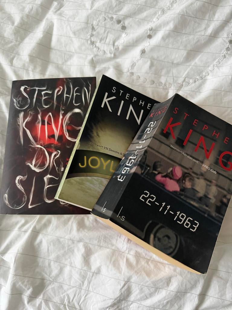 Stephen King boeken: Dr. Sleep, Joyland, 22-11-1963, Boeken, Ophalen of Verzenden, Gelezen, Nederland