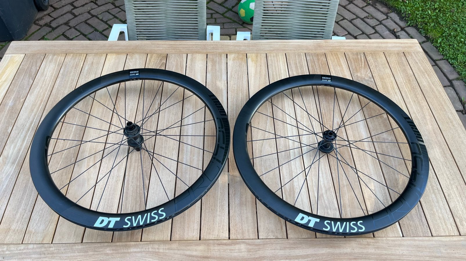 DT Swiss ARC 1450 50mm carbon wielen, Fietsen en Brommers, Ophalen of Verzenden, Zo goed als nieuw, Carbon