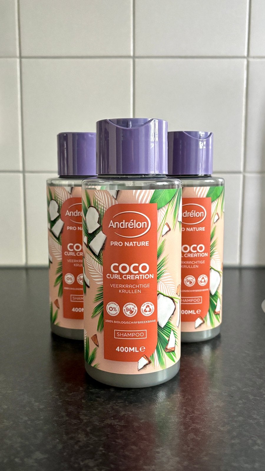 Andrélon Pro Nature Coco Curl Creation Shampoo, Ophalen of Verzenden, Nieuw, Shampoo of Conditioner