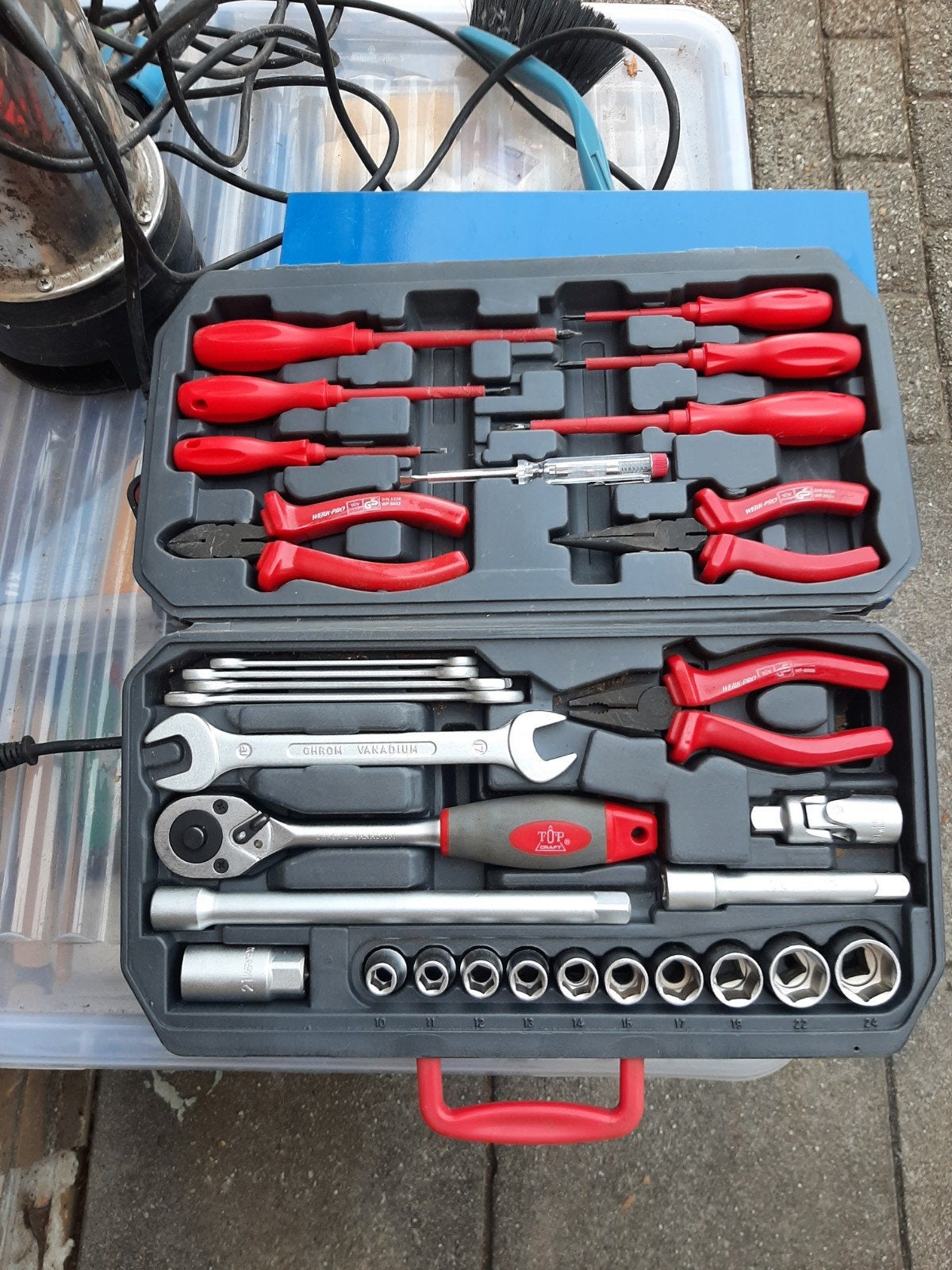 TOP CRAFT 30-delige professionele geïsoleerde gereedschapset, Doe-het-zelf en Verbouw, Gereedschap | Handgereedschap, Ophalen