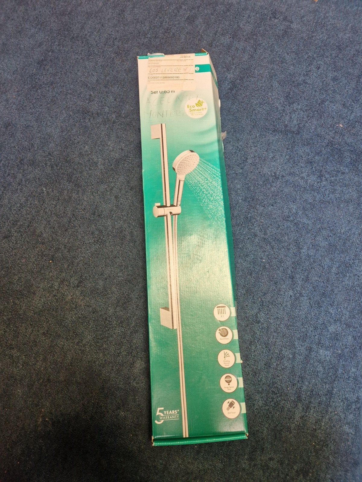 Hansgrohe Ecostat Universal Douchekraan met Doucheslang, Ophalen of Verzenden, Nieuw, Chroom, Douche