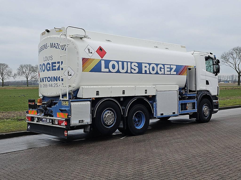 SCANIA G380 atcomex 18000l fuel, Auto's, Vrachtwagens, Automaat, Scania, Wit, Bedrijf