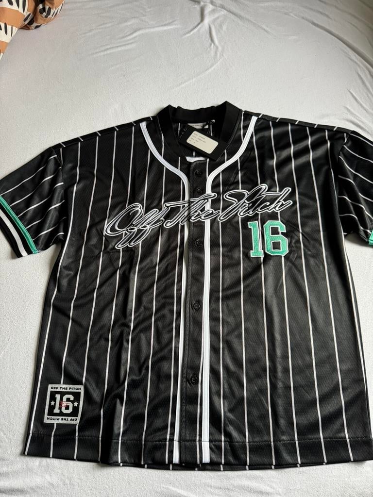 Off the pitch baseball shirt, Kleding | Heren, Ophalen of Verzenden, Zo goed als nieuw