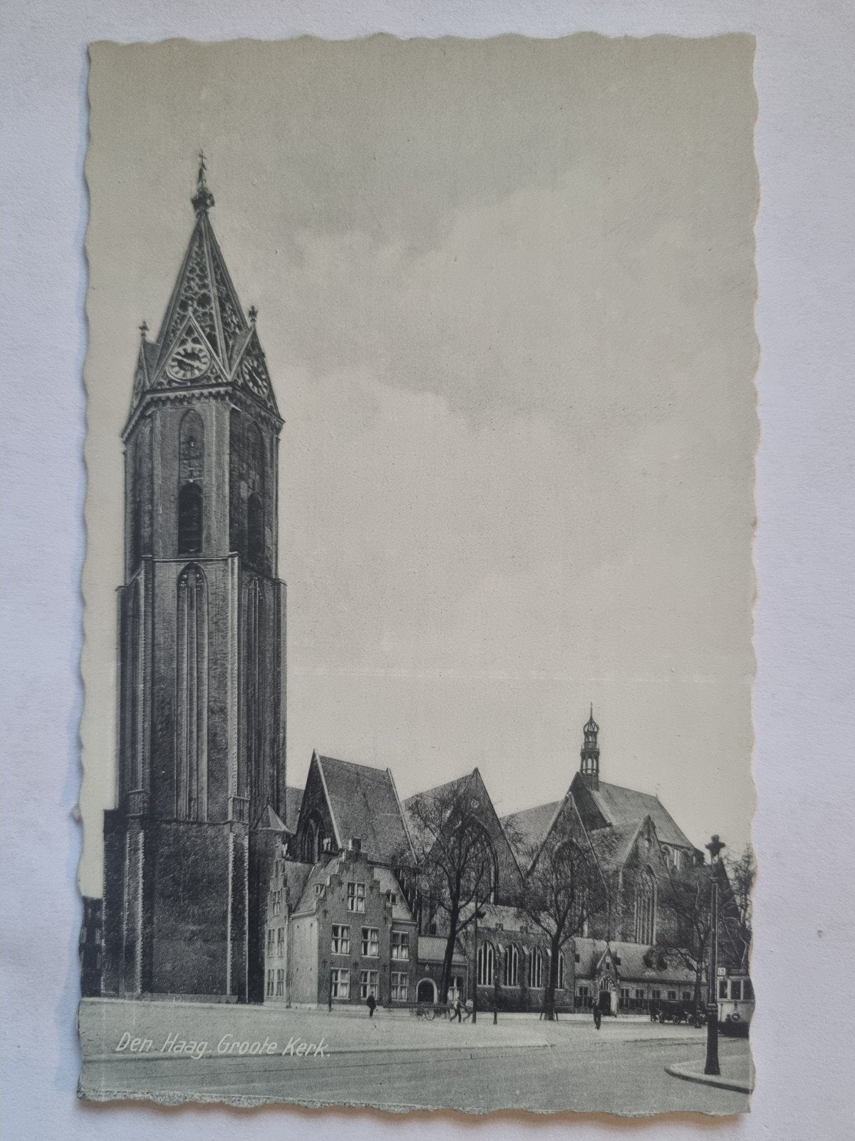 Den Haag Grote Kerk, Ophalen of Verzenden, Voor 1920, Ongelopen, Zuid-Holland