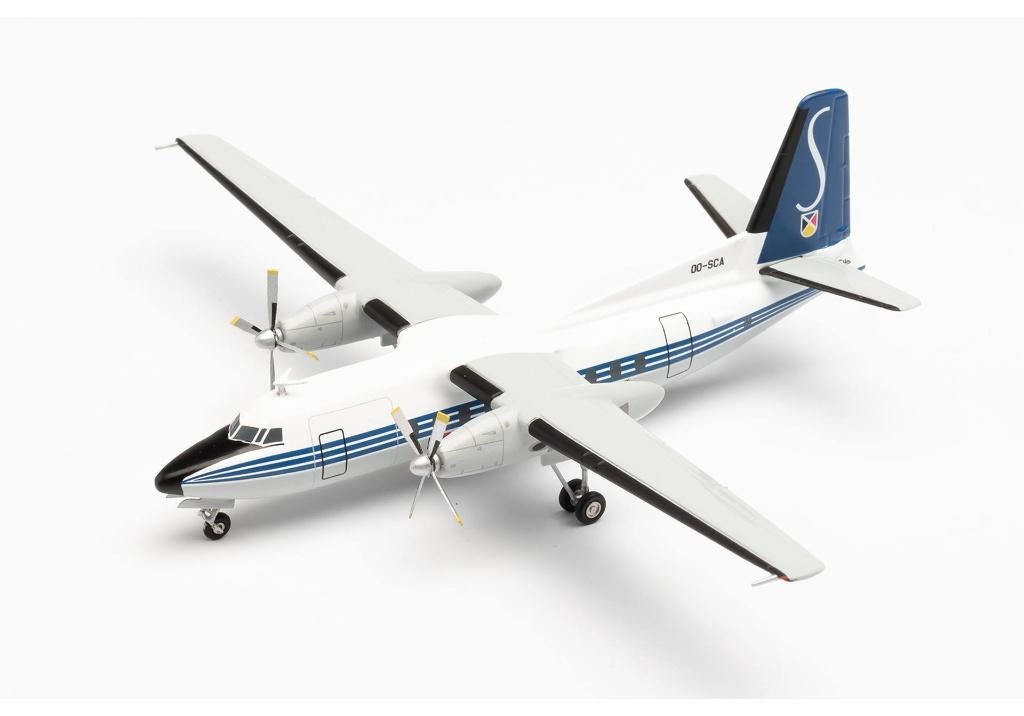 Fokker F-27 Friendship 600 OO-SCA Sabena 1972 Herpa 571135, Verzamelen, Luchtvaart en Vliegtuigspotten, Schaalmodel, Herpa Miniaturmodelle GmbH Leonrodstraße 46-47 herpa@herpa.de