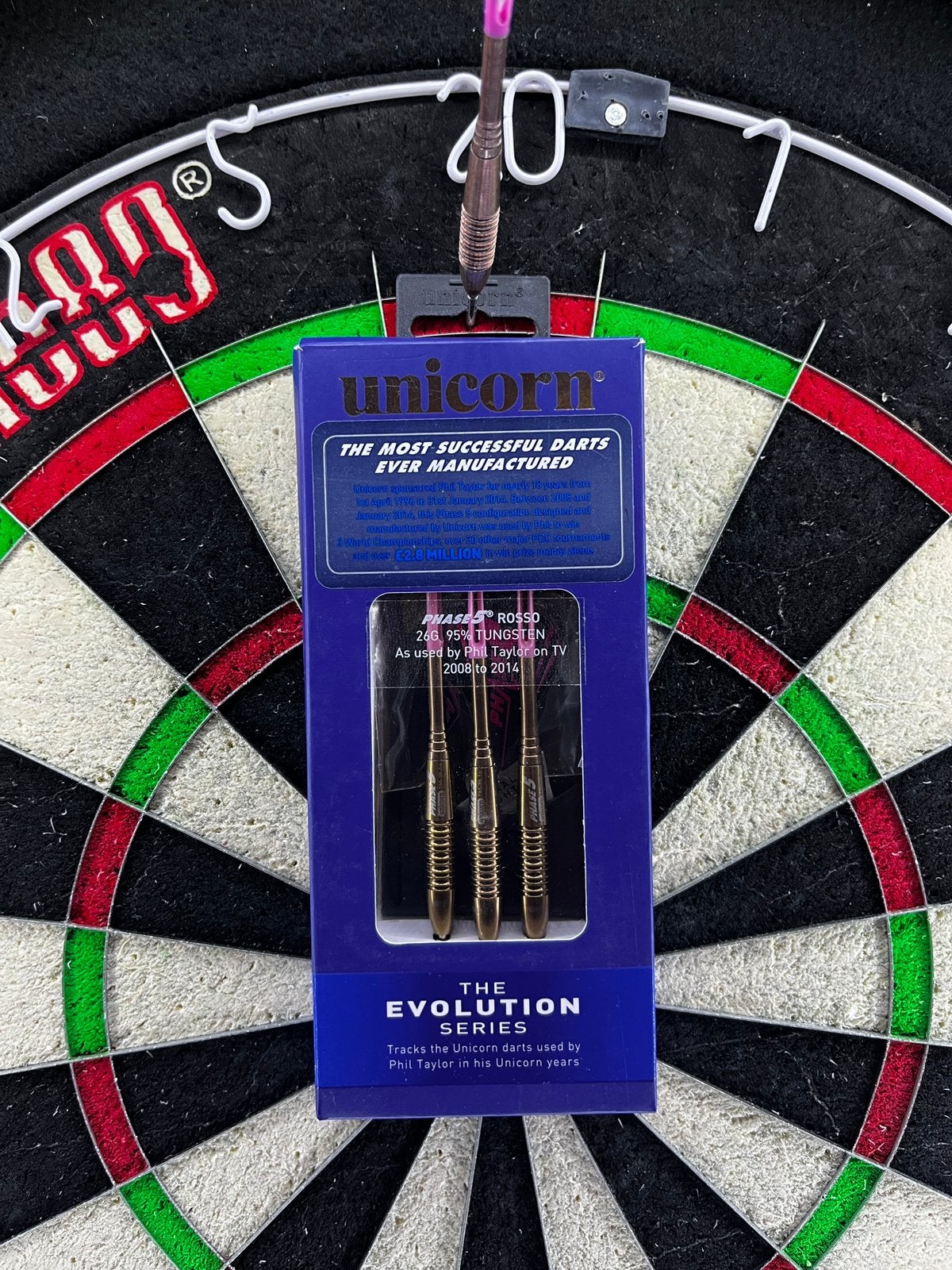 Unicorn Phase 5 Darts The Evolution Series - Phil Taylor, Sport en Fitness, Darts, Ophalen of Verzenden, Nieuw, Pijlen