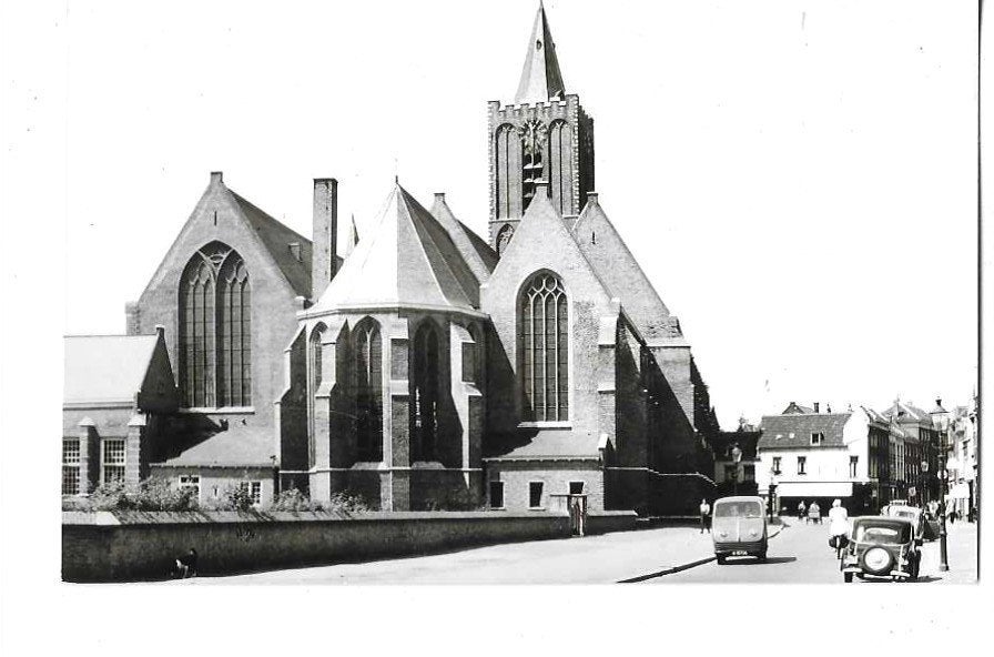 Schiedam, Verzamelen, Ophalen of Verzenden, 1940 tot 1960, Ongelopen, Zuid-Holland