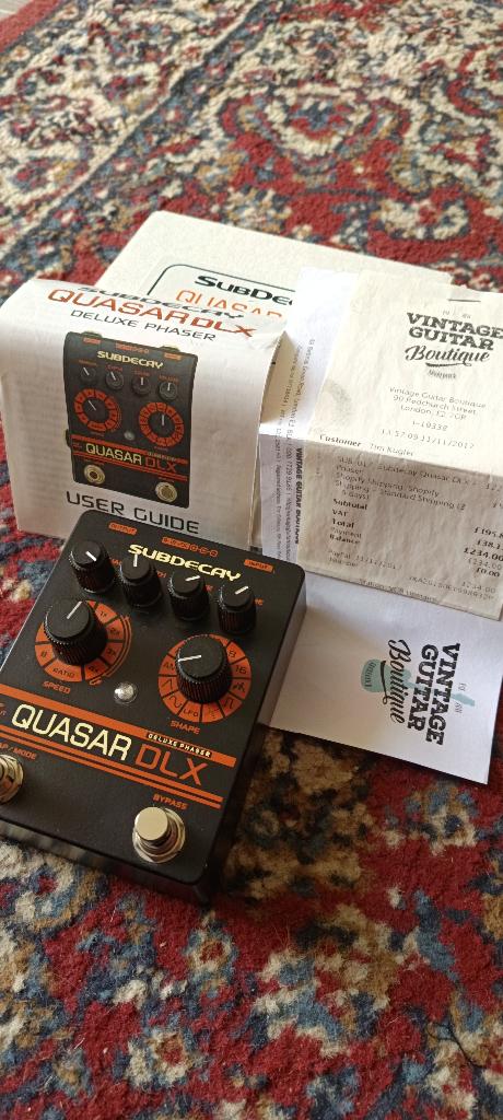 Subdecay Quasar DLX, phaser, Ophalen of Verzenden, Zo goed als nieuw, Overige typen