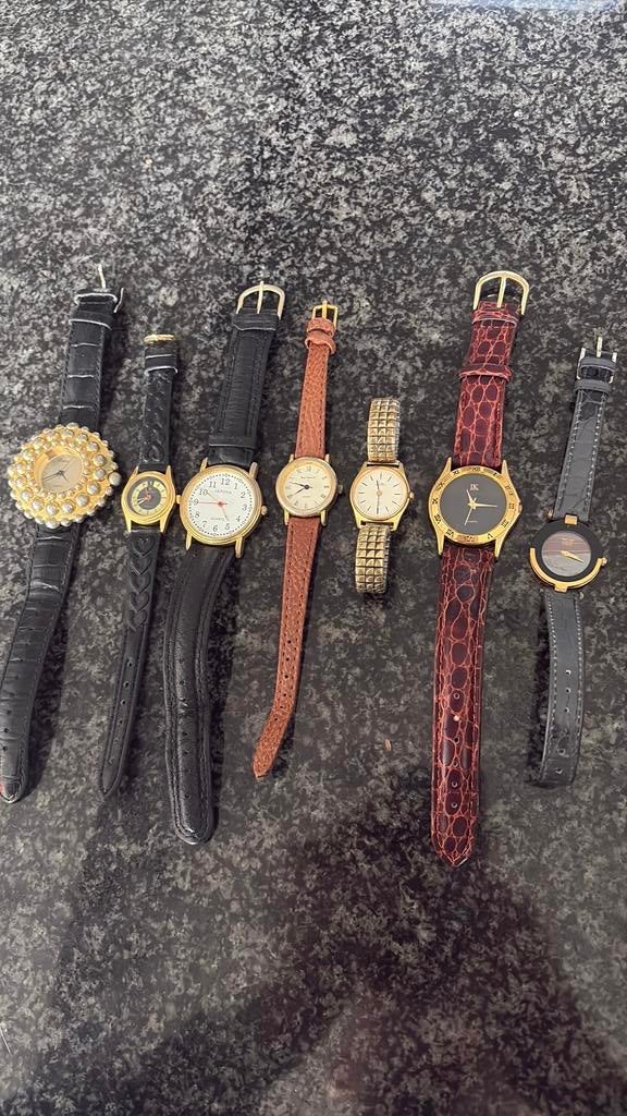 Verzameling horloges 7 stuks, Ophalen, Gebruikt, Overige merken