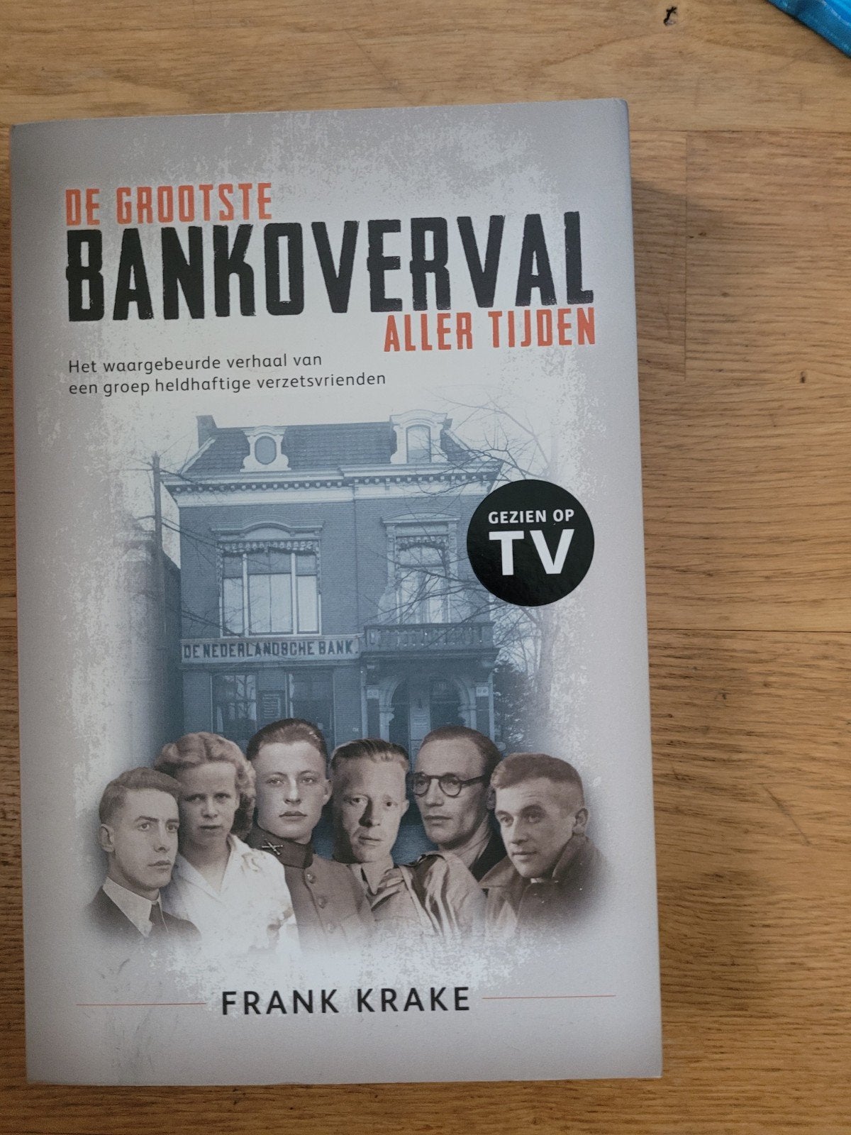 De Grootste Bankoverval Aller Tijden - Frank Krake, Ophalen, 20e eeuw of later, Zo goed als nieuw, Frank Krake
