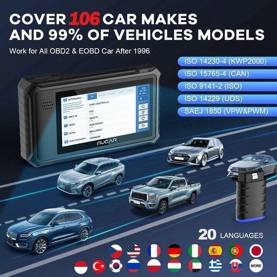 Professionele Auto Diagnosetool – OBD Scanner, Corvance B.V., Verzenden, Nieuw, Corvancebol@gmail.com