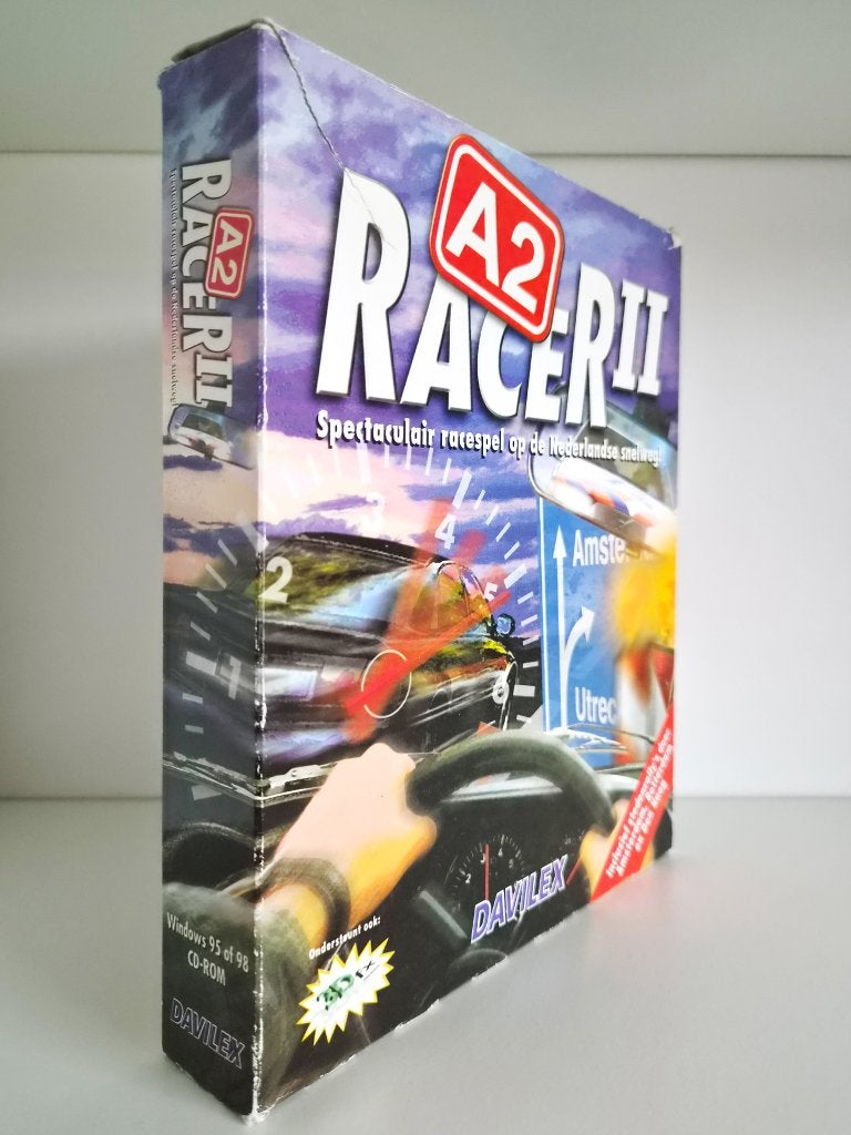 A2 Racer II - Davilex - PC Big Box, Gebruikt, 1 speler, Racen en Vliegen, Ophalen of Verzenden