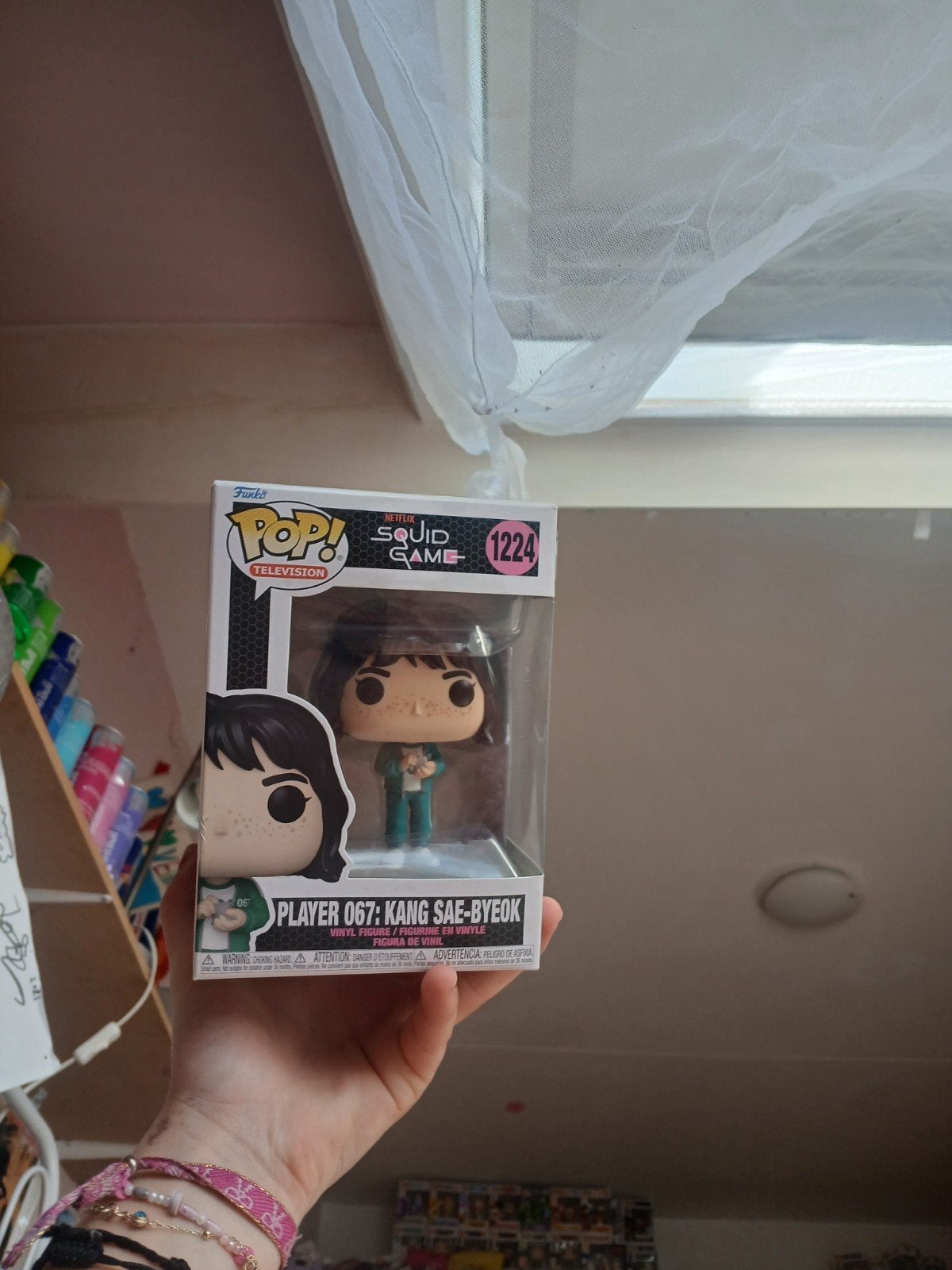 Funko Pop! Squid Game Player 067: Kang Sae-Byeok (Nieuw), Ophalen, Nieuw