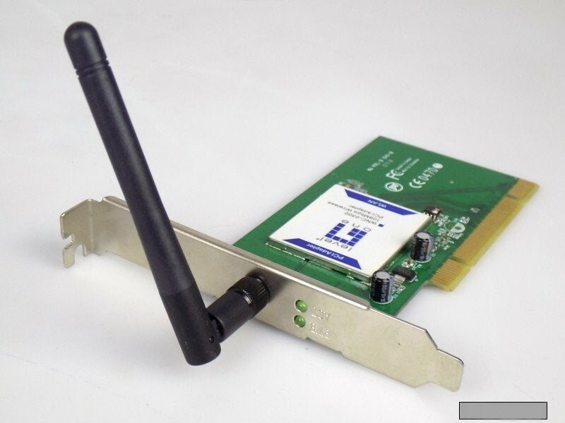 WiFi PCI-kaart – 802.11g / 802.11b – tot 54 Mbps, Computers en Software, Ophalen of Verzenden, Nieuw, Intern, Level One