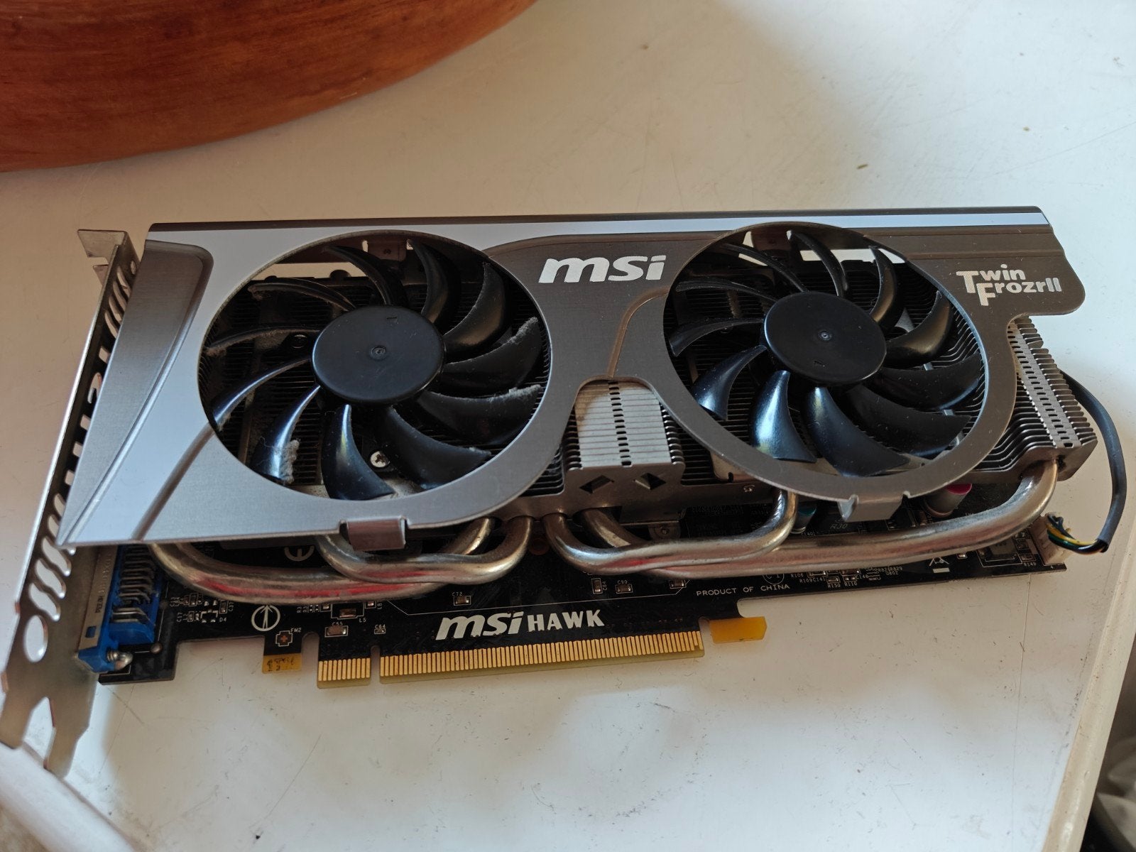MSI N460GTX Hawk Grafische Kaart - Gebruikt, Computers en Software, Videokaarten, Gebruikt, PCI-Express 2, Ophalen of Verzenden