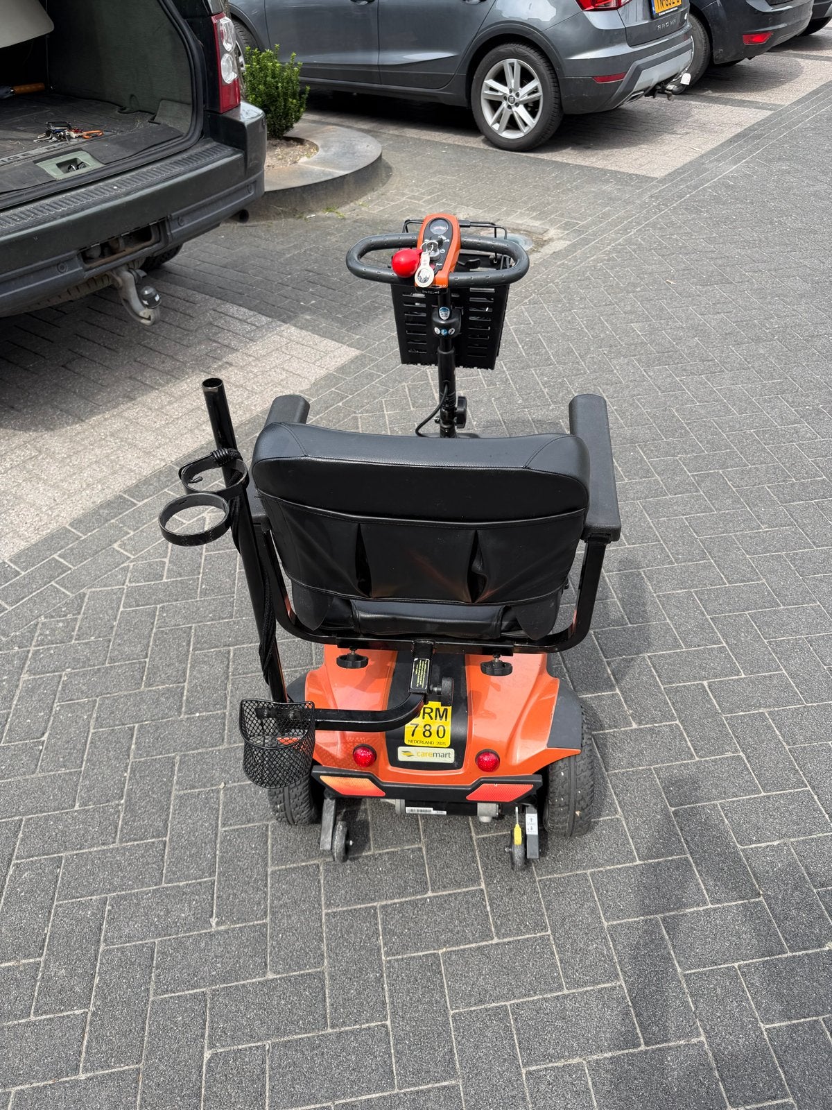 Zeer nette scootmobiel past in auto, Diversen, Brommobielen en Scootmobielen, Ophalen, Zo goed als nieuw, 10 km/u of minder