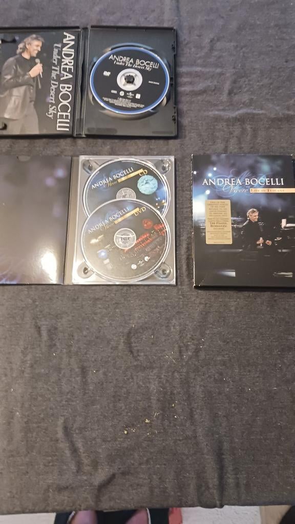 DVD ANDREA BOCELLI, Cd's en Dvd's, Alle leeftijden, Ophalen of Verzenden, Zo goed als nieuw