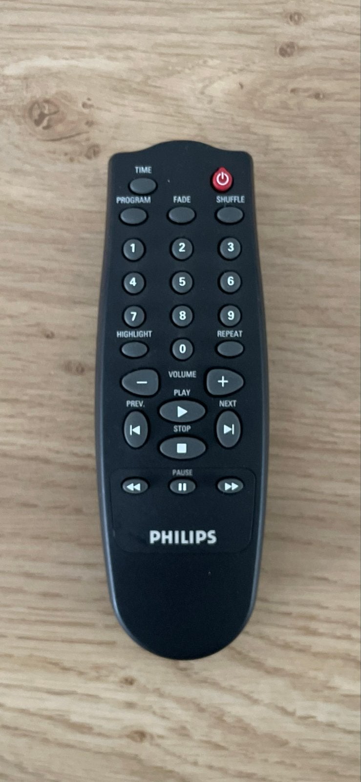 Philips afstandsbediening - Zo goed als nieuw, Ophalen of Verzenden, Zo goed als nieuw, Origineel, Dvd