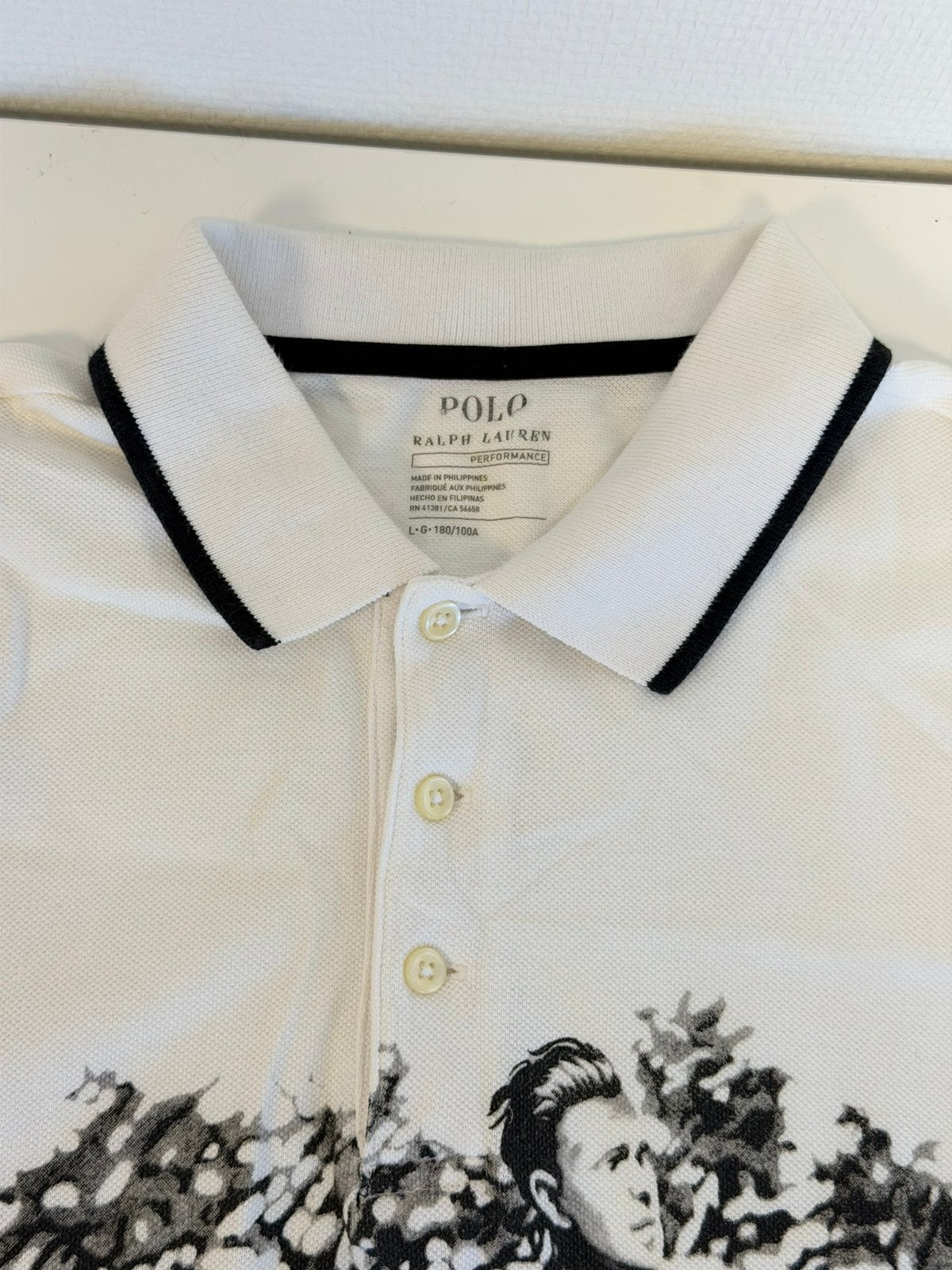 Polo Ralph Lauren Stadium 1992 Javelin Polo L zeldzaam nieuw, Maat 52/54 (L), Wit, Nieuw, Ophalen of Verzenden