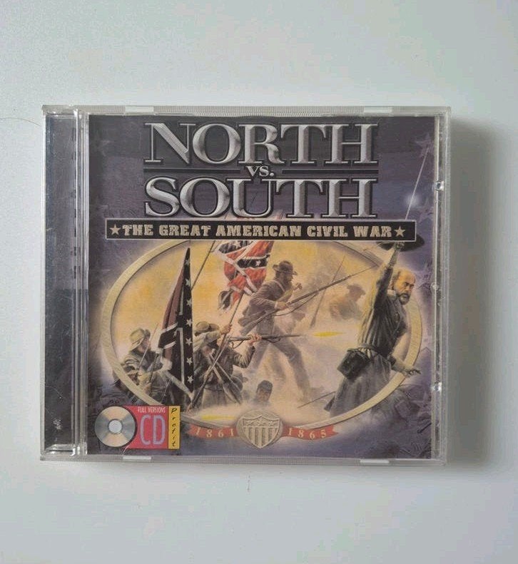 North vs South: The Great American Civil War PC CD-ROM game, Gebruikt, 1 speler, Eén computer, Ophalen of Verzenden