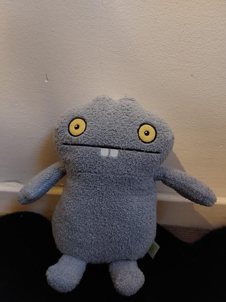 Ugly Dolls Babo Grijs 25cm, Kinderen en Baby's, Speelgoed | Knuffels en Pluche, Ophalen of Verzenden