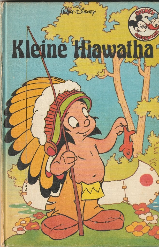 Kleine hiawatha walt disney jaren 70 boekje, Ophalen of Verzenden, Gelezen, Fictie algemeen
