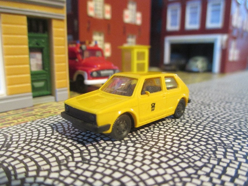 Volkswagen Golf Mk.1 - Fleischmann Deutsche Post, Ophalen of Verzenden, Zo goed als nieuw, Auto, Overige merken