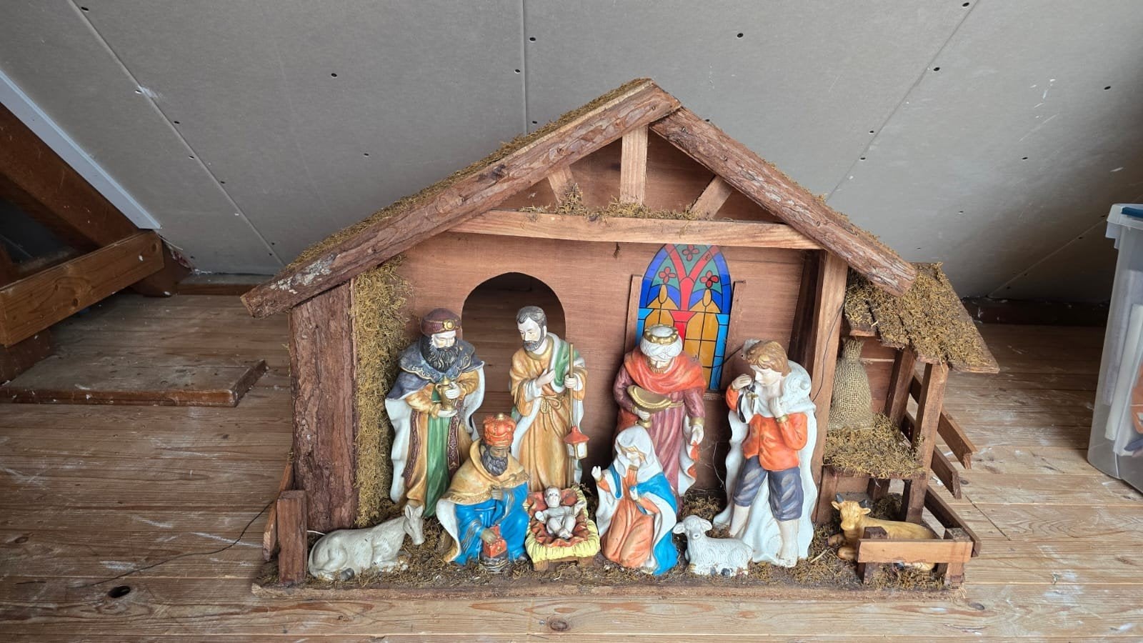 grote kerststal, Diversen, Ophalen of Verzenden, Gebruikt