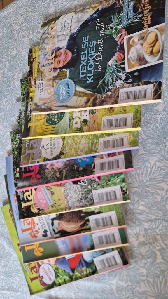 Landleven tijdschriften - complete jaargang 2020 (9 stuks), Ophalen, Zo goed als nieuw, Overige typen