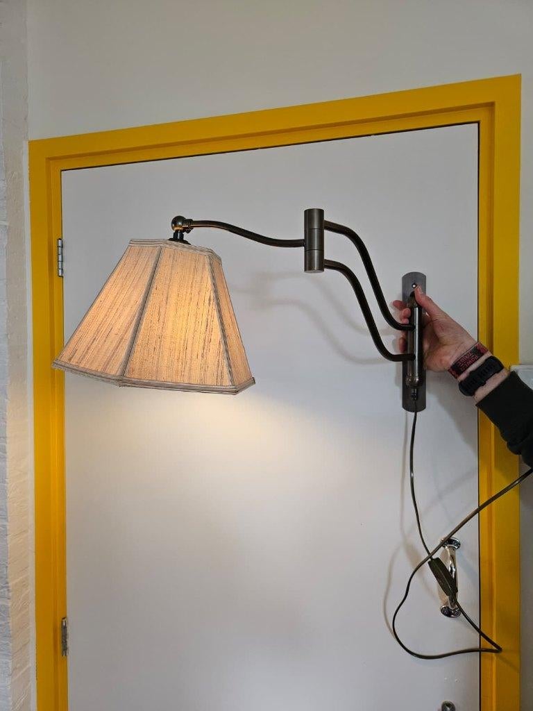 draaibare lamp (vintage), Huis en Inrichting, Ophalen, Stof