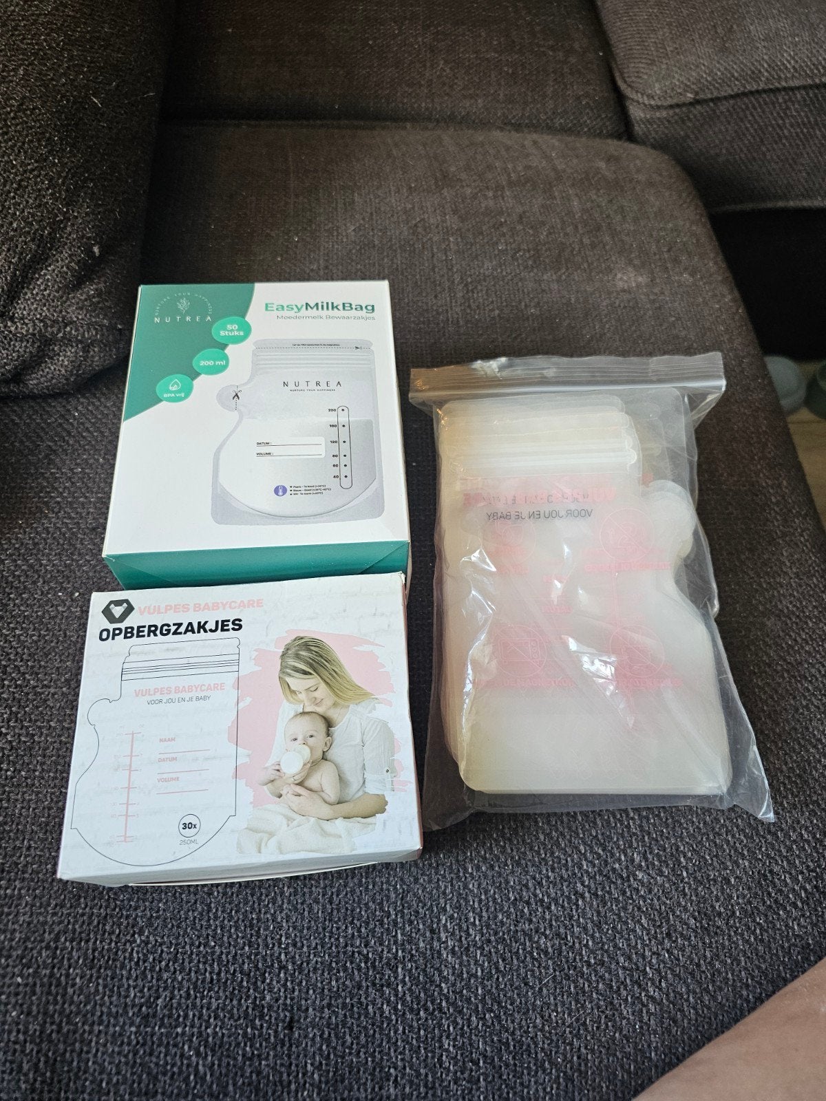 Moedermelk bewaarzakjes - Nutrea & Vulpes Babycare, Ophalen of Verzenden, Nieuw, Overige typen, Overige merken