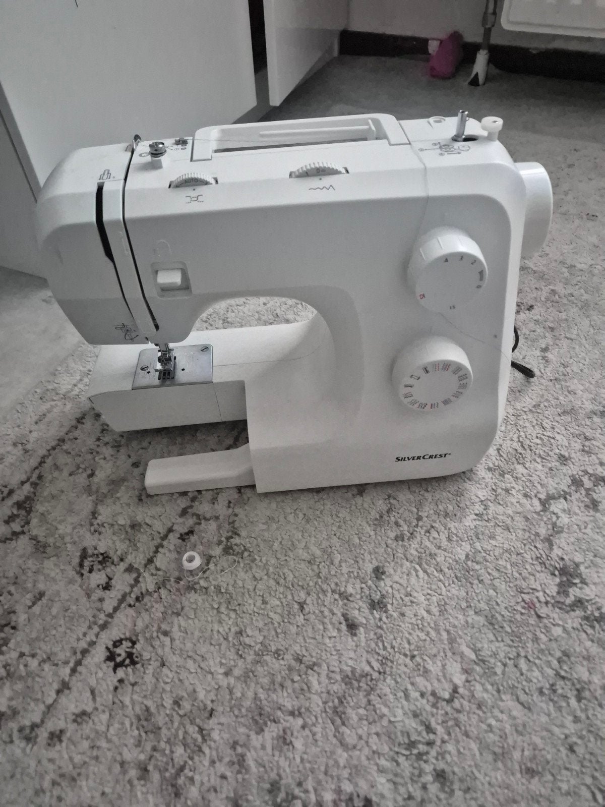 Silvercrest naaimachine, Hobby en Vrije tijd, Ophalen of Verzenden, Gebruikt, Naaimachine, Overige merken