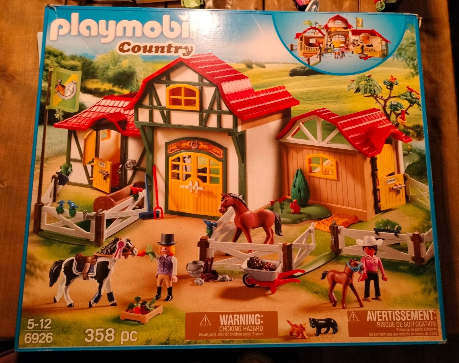 Playmobil Country Club 6926 Paardrijclub, Kinderen en Baby's, Ophalen, Complete set, Zo goed als nieuw, Country