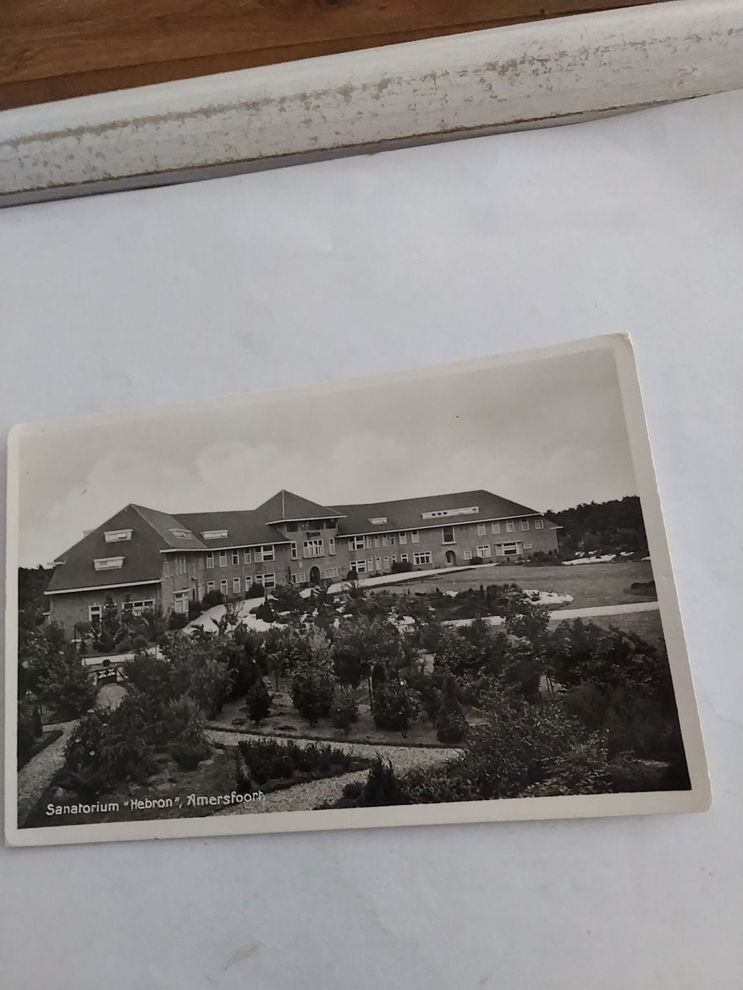 Oude Ansichtkaart Sanatorium Hebron, Amersfoort, Verzamelen, Ophalen of Verzenden, 1920 tot 1940, Ongelopen, Utrecht