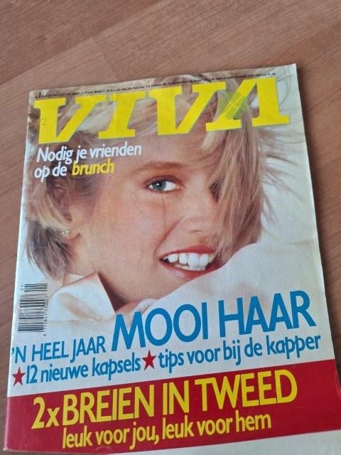Viva 1984 Culture Club Boy George Truus te Selle Rossellini, Ophalen of Verzenden, 1980 tot heden, Nederland, Tijdschrift