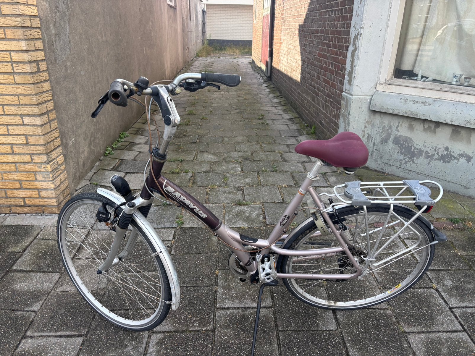 Batavus Alabama Damesfiets, Ophalen, Versnellingen, Batavus, 53 tot 56 cm