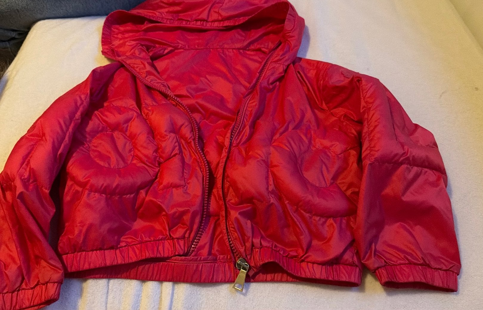 Moncler najaarsjasje, Ophalen of Verzenden, Zo goed als nieuw, Jongen of Meisje, Jas