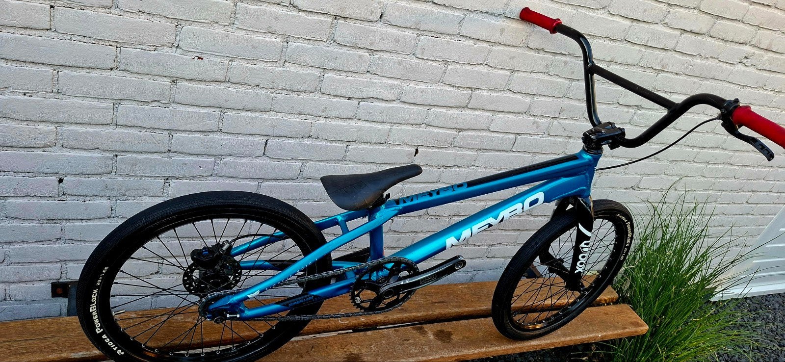 Meybo Pro L 21 BMX Crossfiets schijfrem, Fietsen en Brommers, Fietsen | Crossfietsen en BMX, Ophalen, Gebruikt, 20 tot 24 inch