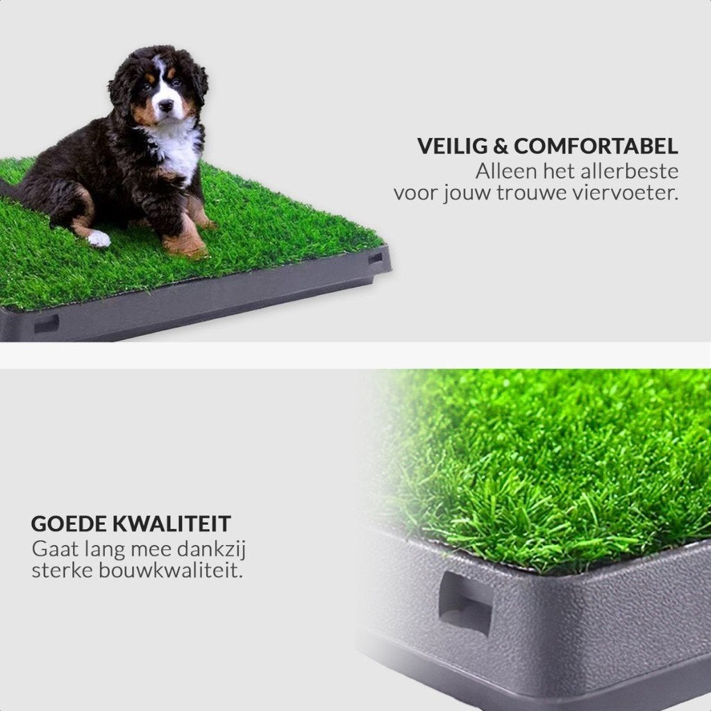 Hondentoilet Kunstgras met Bak (nr.160), Dieren en Toebehoren, Nieuw, Ophalen of Verzenden