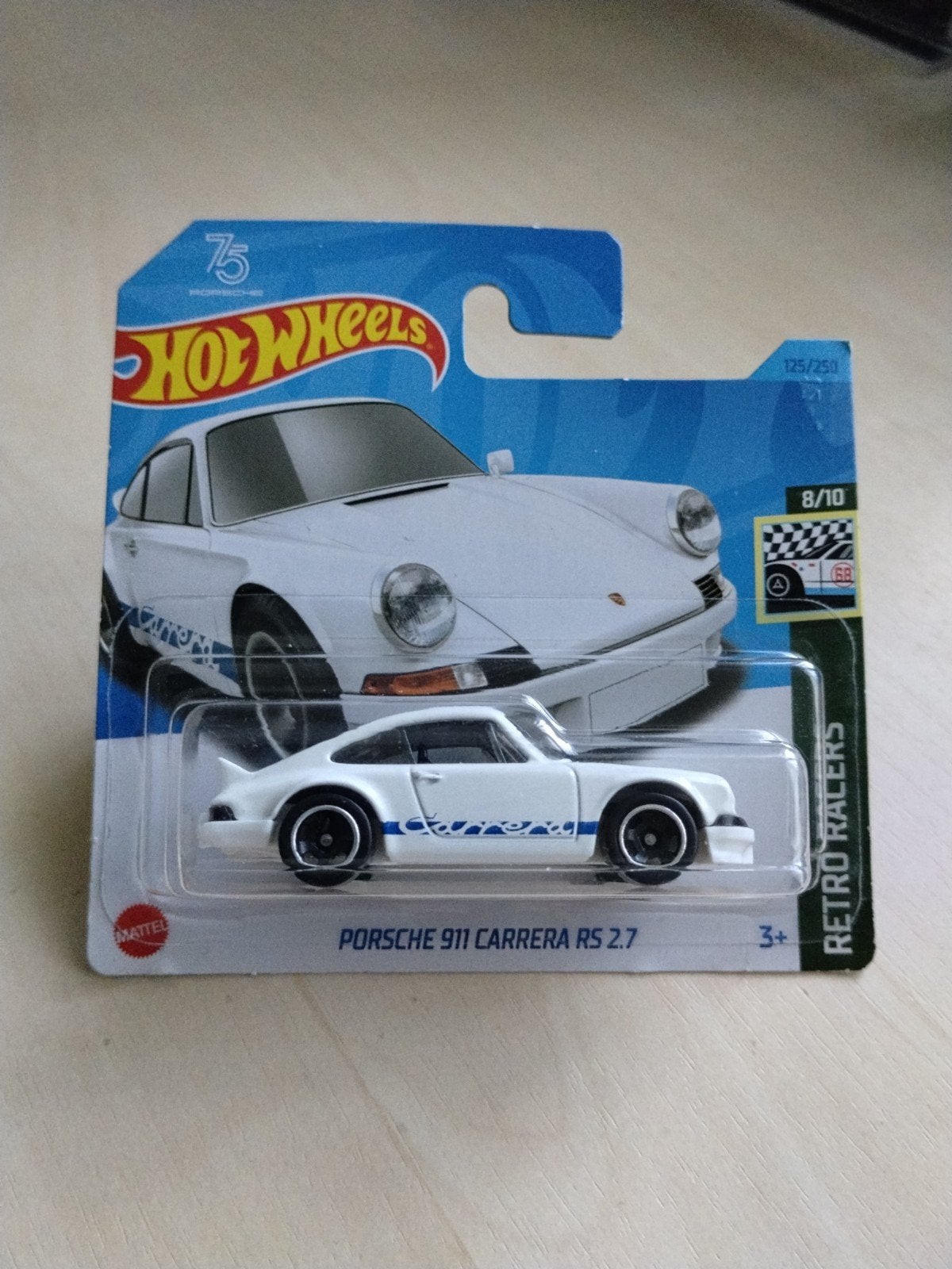 Hotwheels porsche 911 Carrera RS 2.7 hot wheels, Ophalen of Verzenden, Nieuw, Auto