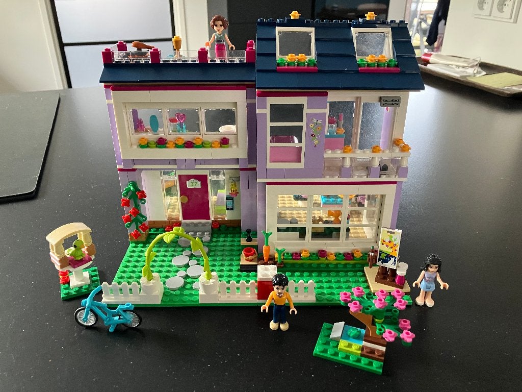Emma's huis 41095, Kinderen en Baby's, Speelgoed | Duplo en Lego, Lego, Friends, Ophalen of Verzenden, Zo goed als nieuw