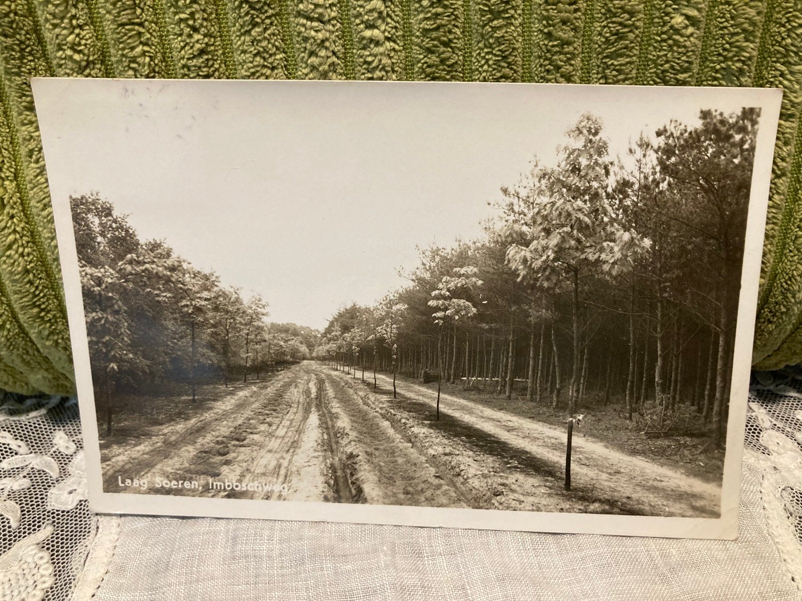 Oude ansichtkaart Laag Soeren (170826), Verzamelen, Ansichtkaarten | Nederland, Ophalen of Verzenden, 1940 tot 1960, Gelopen, Gelderland