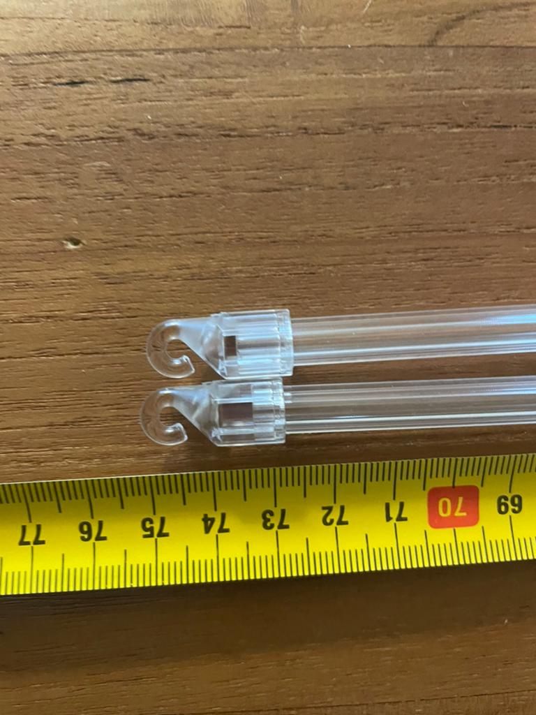 Draaistang voor horizontale jaloezieen, Huis en Inrichting, Stoffering | Gordijnen en Lamellen, Ophalen, Minder dan 50 cm, Gebruikt