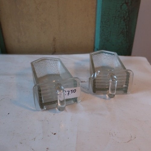 Lade glas grutters kast kruiden Poncet klein origineel SET, Ophalen of Verzenden