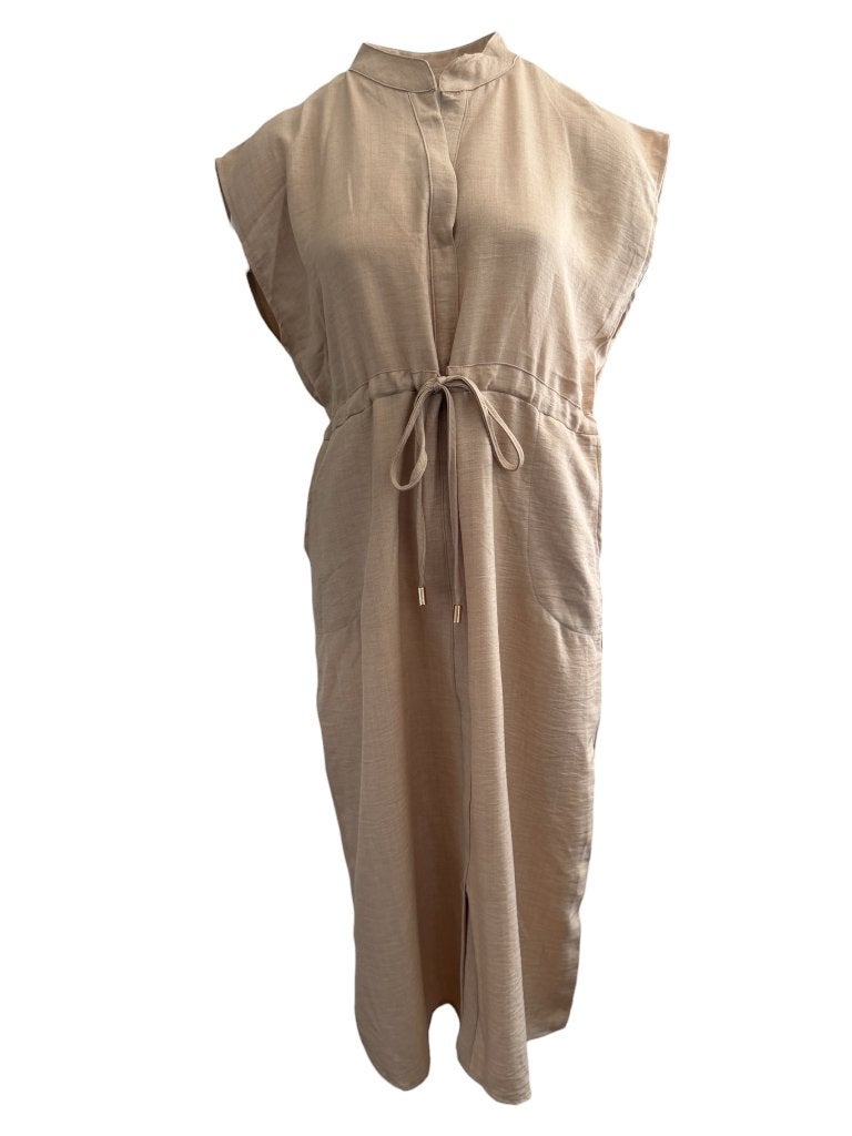 Azzurro jurk NIEUW One Size, Beige, Maat 46/48 (XL) of groter, Nieuw, Ophalen of Verzenden