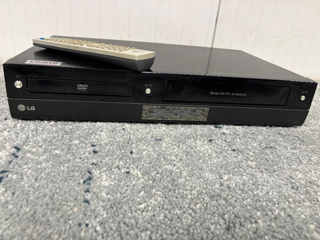 LG VHS & DVD + remote HDMI, Audio, Tv en Foto, Videospelers, Ophalen of Verzenden, Gebruikt, VHS-speler of -recorder